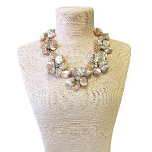 Flower Seashell Necklace