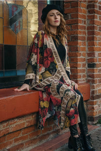 Friendship Love Truth Bamboo Kimono