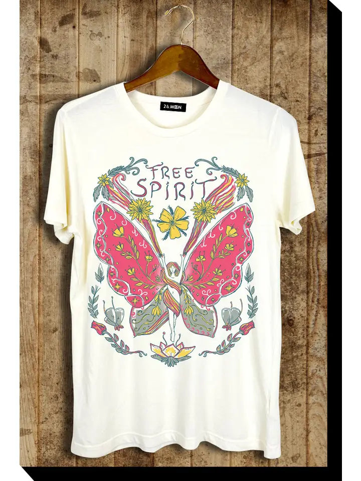 Giving Butterfly Free Spirit T-Shirt