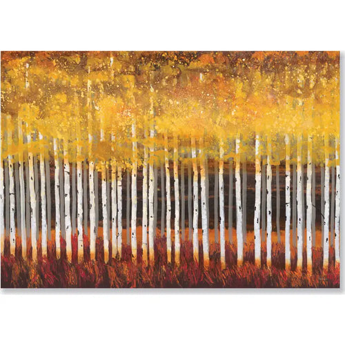 Golden Aspen Note Cards
