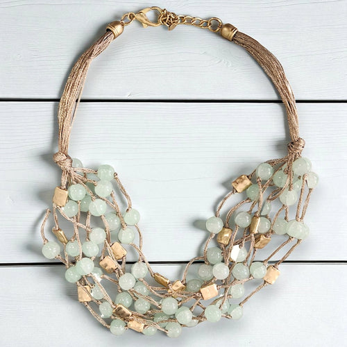 Green Gumball Necklace