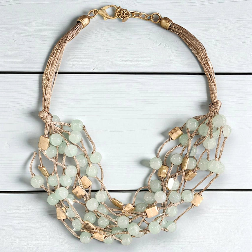 Green Gumball Necklace