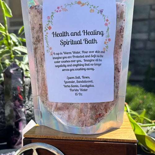 Health and Healing Spiritual Bath Salts