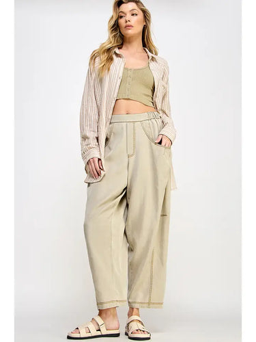 High Road Pull-On Barrel Pants