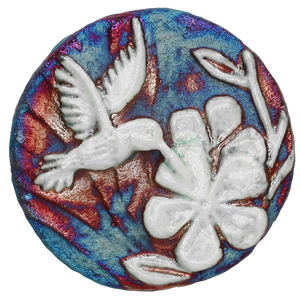 Raku Medallion