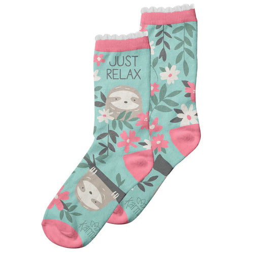 Just Relax Crew Socks