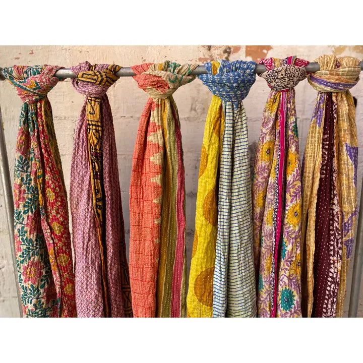 Kantha Scarves