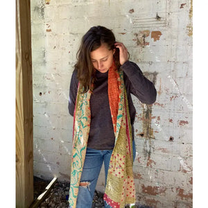 Kantha Scarves