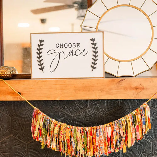 Kantha Tassel Garland