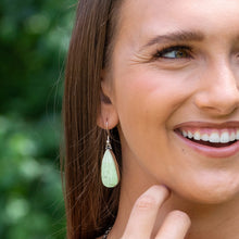 Load image into Gallery viewer, Kashi Stone Earrings Lemon Chrysoprase