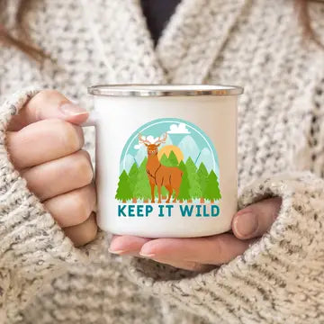 Keep it Wild Metal Mugs