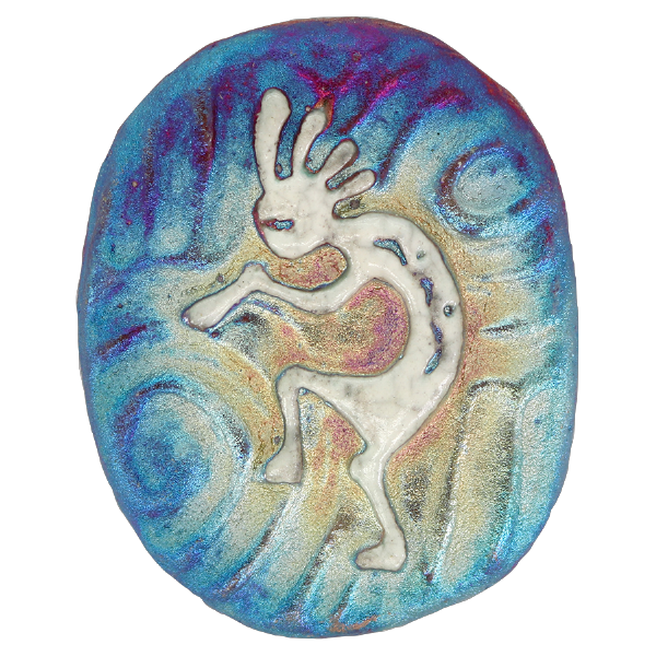 Raku Medallion