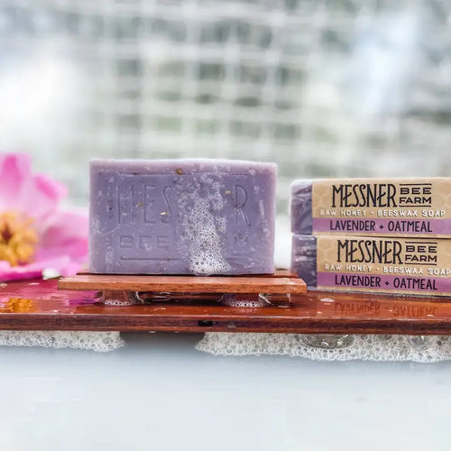 Raw Honey & Beeswax Soap