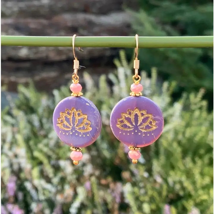 Lotus Earrings