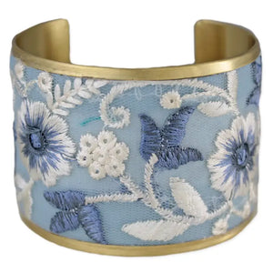 Embroidered Cuff Bracelet