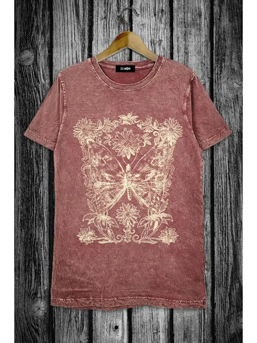 Mineral Washed Butterfly T-Shirt
