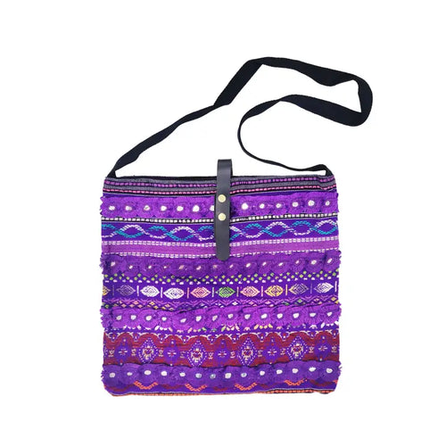 Muriel Frayed Crossbody Bag