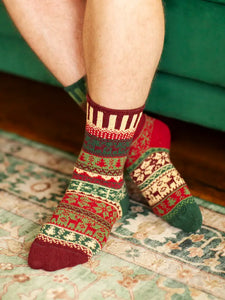 Noel Crew Socks