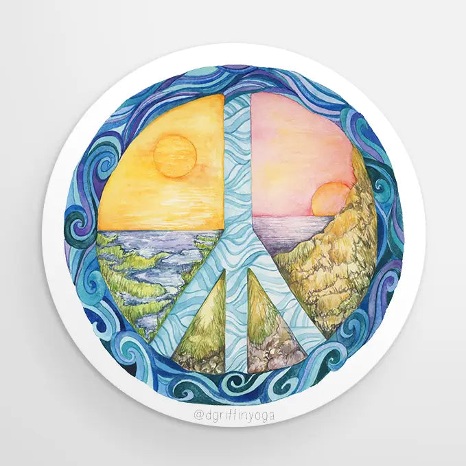 Ocean Peace Sticker