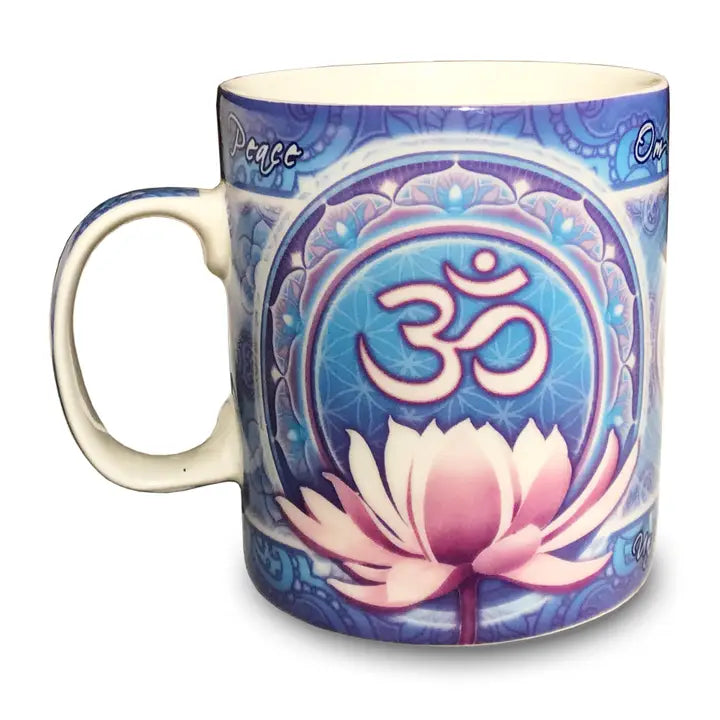 Om Flower Mug