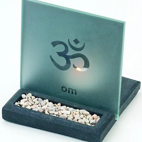 Om Tealight & Incense Holder