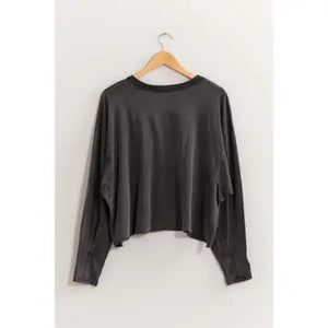 Oversized Long Sleeve Top