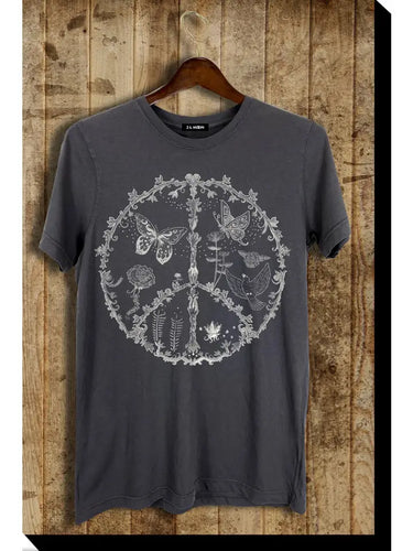 Peace Butterfly Vine T-Shirt