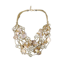 Load image into Gallery viewer, Pearl Seashell Necklace