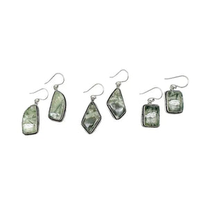 Prehnite Earrings