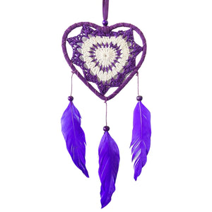 Purple Heart Dreamcatcher