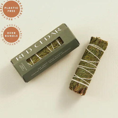 Red Cedar Smudging Herb Bundle
