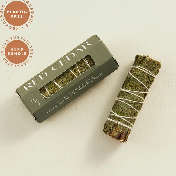 Red Cedar Smudging Herb Bundle