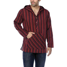 Load image into Gallery viewer, Men&#39;s Striped Hoodie