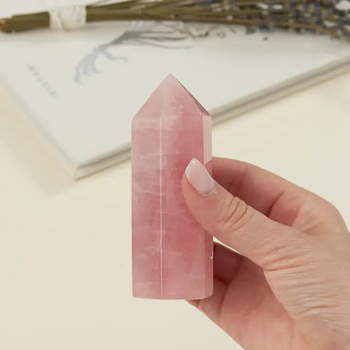 Rose Quartz Obelisk