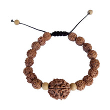 Load image into Gallery viewer, Rudraksha Bracelet Adjustable