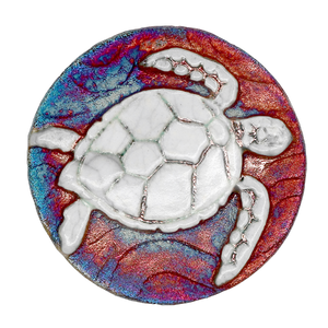 Raku Medallion