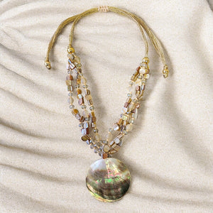 Seashell Coastal Necklace
