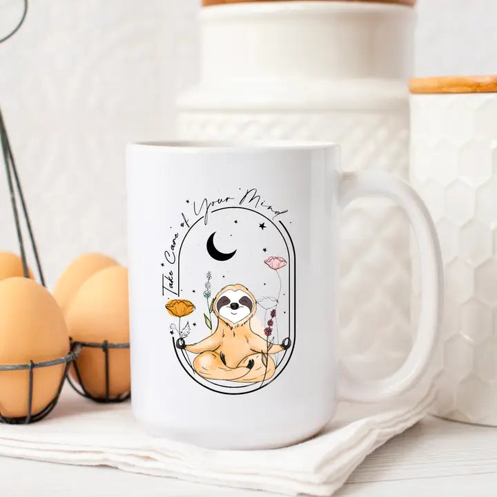 Self Love Sloth Coffee Mug