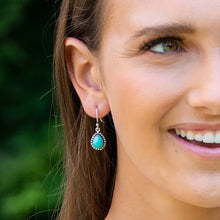 Load image into Gallery viewer, Small Amazonite Earrings