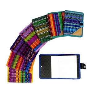 Multicolored Woven Refillable Notebook