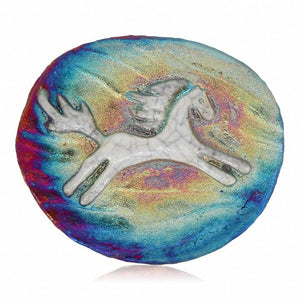 Raku Medallion