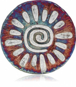 Raku Medallion