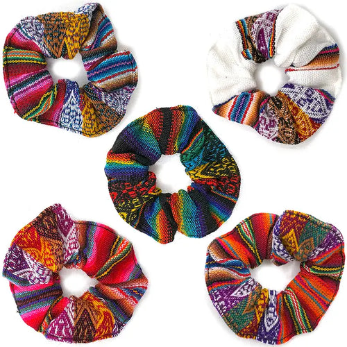 Tribal Striped Peruvian Hair Tie