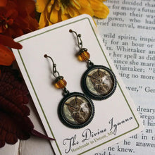 Load image into Gallery viewer, Victorian Owl Earrings