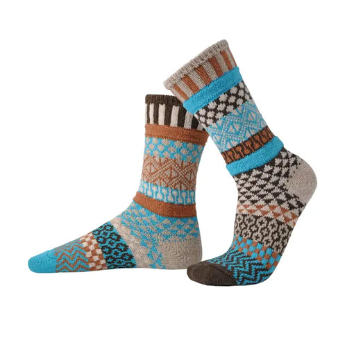 Walnut Wool Solmate Socks