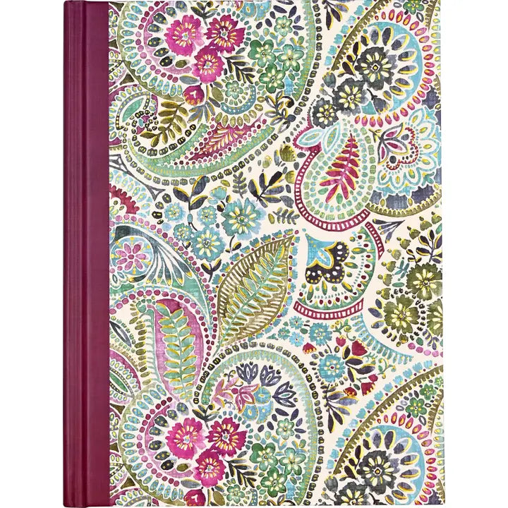 Watercolor Paisley Journal