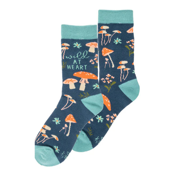 Wild At Heart Crew Socks