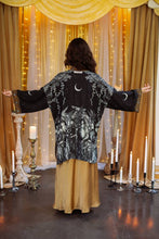 Load image into Gallery viewer, The Guardians Matineé (mid-length) duster w/ angels &amp; moon
