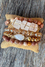 Load image into Gallery viewer, Peaches and Cream Bracelet Set