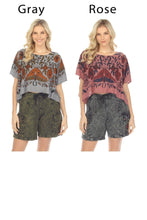 Load image into Gallery viewer, Luna Moth Scarf Crop Top